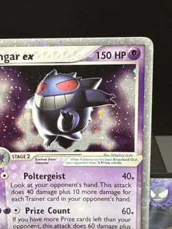 Pokemon Card Gengar ex 108/112 Firered & Leafgreen Holo Rare Near Mint - Image 2