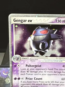 Pokemon Card Gengar ex 108/112 Firered & Leafgreen Holo Rare Near Mint - Image 3