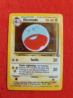 Electrode 2/64 Pokemon TCG Jungle Set (1999) HOLO Rare NM - Image 1