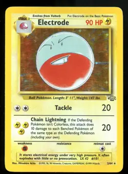 1999 Pokemon Jungle | Electrode Holo (2/64) | Unlimited - Image 1