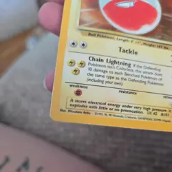 Pokemon TCG: 1999 Jungle Unlimited Electrode 2/64 Holo Rare MP - Image 2