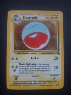 Electrode 2/64 Holo Rare Unlimited Edition Jungle 1999 Pokemon Wizards - Image 1