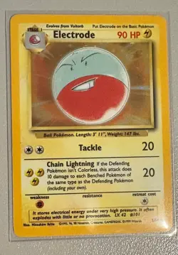 Electrode 2/64 No Symbol Rare Holo Jungle TCG 1999 Pokemon Card - Image 1