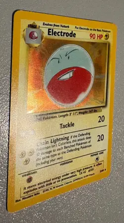 Electrode 2/64 No Symbol Rare Holo Jungle TCG 1999 Pokemon Card - Image 3