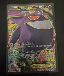 Gengar EX Full Art Ultra Rare Card #114/119 Pokemon XY Phantom Forces - Image 1