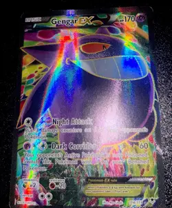 Gengar EX Full Art Ultra Rare Card #114/119 Pokemon XY Phantom Forces - Image 2