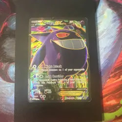 Pokemon Gengar EX (114 Full Art) 114/119 XY - Phantom Forces Holo-Damaged - Image 1