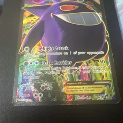 Pokemon Gengar EX (114 Full Art) 114/119 XY - Phantom Forces Holo-Damaged - Image 4
