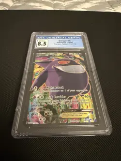Pokemon Gengar EX Full Art Holo Ultra Rare XY Phantom Forces 114/119 CGC 8.5 - Image 3