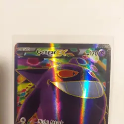 Pokemon Gengar EX 114/119 Full Art Ultra Rare Holo XY Phantom Forces 2014 NM/LP - Image 2