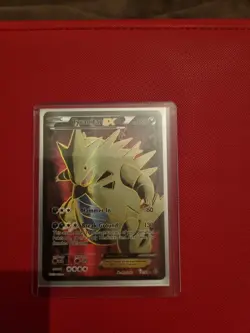 Pokemon TCG Tyranitar-EX Ancient Origins 91/98 Holo Full Art Ultra Rare - Image 1