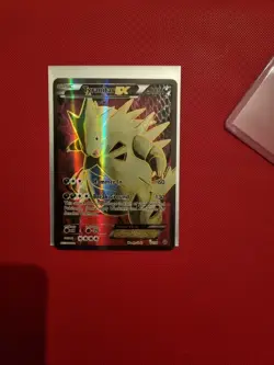 Pokemon TCG Tyranitar-EX Ancient Origins 91/98 Holo Full Art Ultra Rare - Image 2