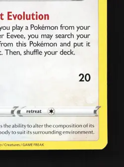 Eevee 119/189 Astral Radiance MP Pokemon Card TCG - Image 3