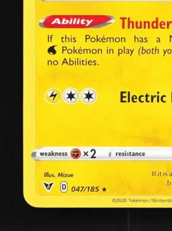 Jolteon 047/185 LP Vivid Voltage English Pokemon Card TCG - Image 2