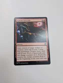 MTG - Systems Override - Edge of Eternities NM/M Condition - Image 1