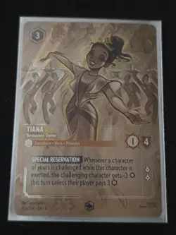 Tiana - Restaurant Owner 206/204 Disney Lorcana Character Card English - Image 1