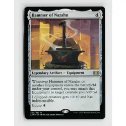 MTG Hammer of Nazahn #260 Double Masters Normal R NM Magic Card - Image 1