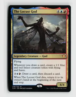 MTG The Locust God #219 C20 Commander 2020 Normal M NM Magic Card - Image 1