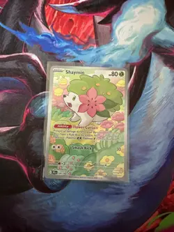 Pokemon TCG Shaymin Card 185/182 Destined Rivals Series - Image 1
