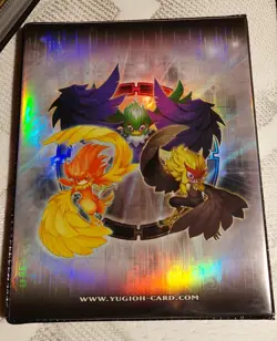 YUGIOH 5D’S DUELIST PORTFOLIO (2008) Konami; Crow Hogan Card Binder; Excellent - Image 2