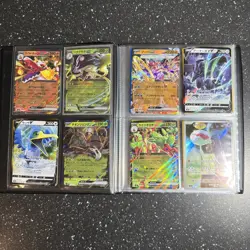 Pokemon Cards Collection Binder Pikachu Charizard Holo Rare Illustration Lot D - Image 2