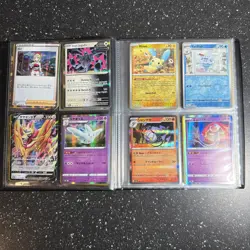 Pokemon Cards Collection Binder Pikachu Charizard Holo Rare Illustration Lot D - Image 3