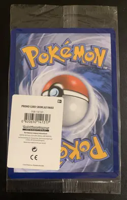 Snorlax VMAX JUMBO Card 142/202 Stamped Gamestop Promo Pokemon Sword & Shield - Image 2