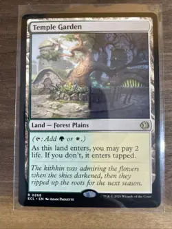 Magic The Gathering: Temple Garden Lorwyn Eclipsed Regular - Image 1