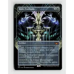 MTG Halo Fountain Borderless #285 SNC Streets of New Capenna Foil M NM Magic - Image 1