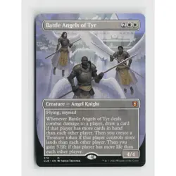 MTG Battle Angels of Tyr Borderless #370 Battle Baldurs Gate Normal M NM Magic - Image 1