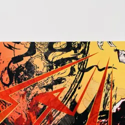 Official Ultra Pro Lightning Bolt Playmat Japanese Alt Art Mystical Archive MTG - Image 3