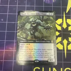 Shark Shredder, Killer Clone (Extended Art) Teenage Mutant Ninja Turtles Foil - Image 1