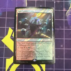 Rootbound Crag (Surge Foil) Commander: Teenage Mutant Ninja Turtles Foil - Image 1