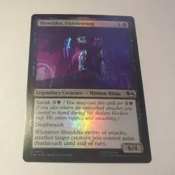 Shredder, Unrelenting - FOIL - Teenage Mutant Ninja Turtles - MTG - Image 1