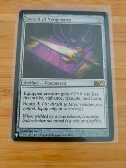 MTG Sword of Vengeance The List M/NM Free UK P&P - Image 1