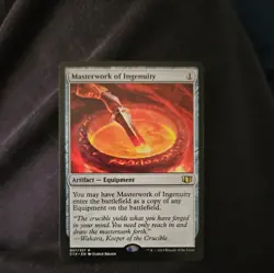 MTG Masterwork of ingenuity rare Commander - Image 1