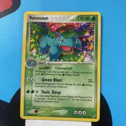 Pokemon TCG Venusaur Holo EX Crystal Guardians Card 28/100 Vintage - Image 1