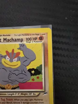 Light Machamp - 25/105 - Pokemon Neo Destiny Unlimited Rare Card WOTC LP - Image 4