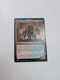 MTG - Tannuk, Memorial Ensign - Edge of Eternities NM/M Condition - Image 1