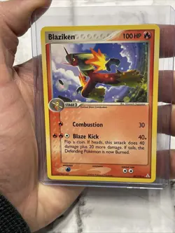 Pokemon TCG Blaziken 20/110 EX Holon Phantoms Rare - NM/MT Pokemon Nintendo TCG - Image 1