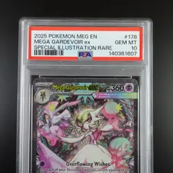 PSA 10 Mega Garevoir ex 178/132 Pokemon Mega Evolutions Graded Card - Image 2