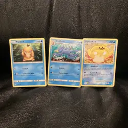 Pokemon TCG Psyduck & Golduck Cards (3 Cards) - Image 1
