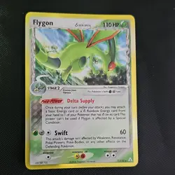 Flygon Delta Species Holon Phantoms 7/110 Holo Rare 110HP Pokemon Card - Image 1