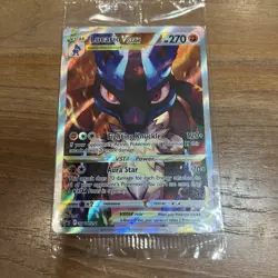 Pokemon Sword & Shield Lucario VSTAR SWSH291 Black Star Promo Sealed - Image 1