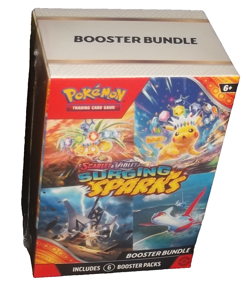 POKEMON SCARLET & VIOLET SURGING SPARKS BOOSTER BUNDLE {6 BOOSTER PACKS} NISB - Image 1