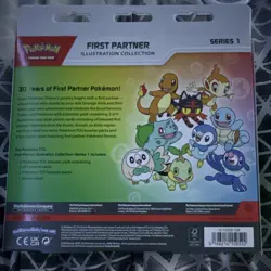 Pokemon First Partner Illustration Collection Series 1 Box Promo & Booster - Image 2