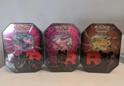 Pokemon TCG Team Rocket Tins Full Set of 3 - New & Sealed - Fast Dispatch 🚚📦💨 - Image 1