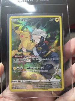 Pokemon Pikachu TCG TG 05/30 Lost Original Trainer Gallery Full Art, Nintendo - Image 3