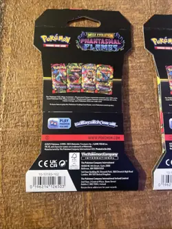 Pokemon TCG: Mega Evolution - Phantasmal Flames Sleeved Booster Pack Set of 3 - Image 5