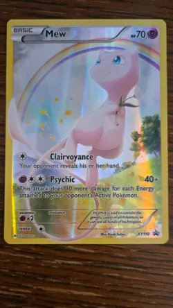 Mew XY110 Black Star Promo Pokemon TCG NM - Image 2